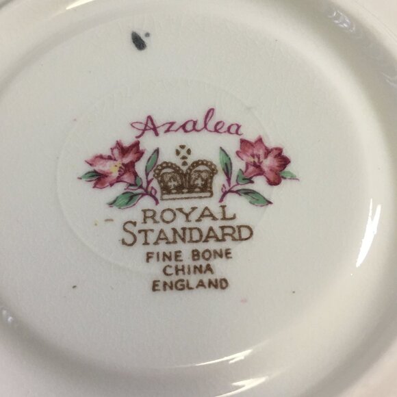 Royal Standard 'Azalea' English Fine Bone China Spare Saucer - Picture 5 of 7